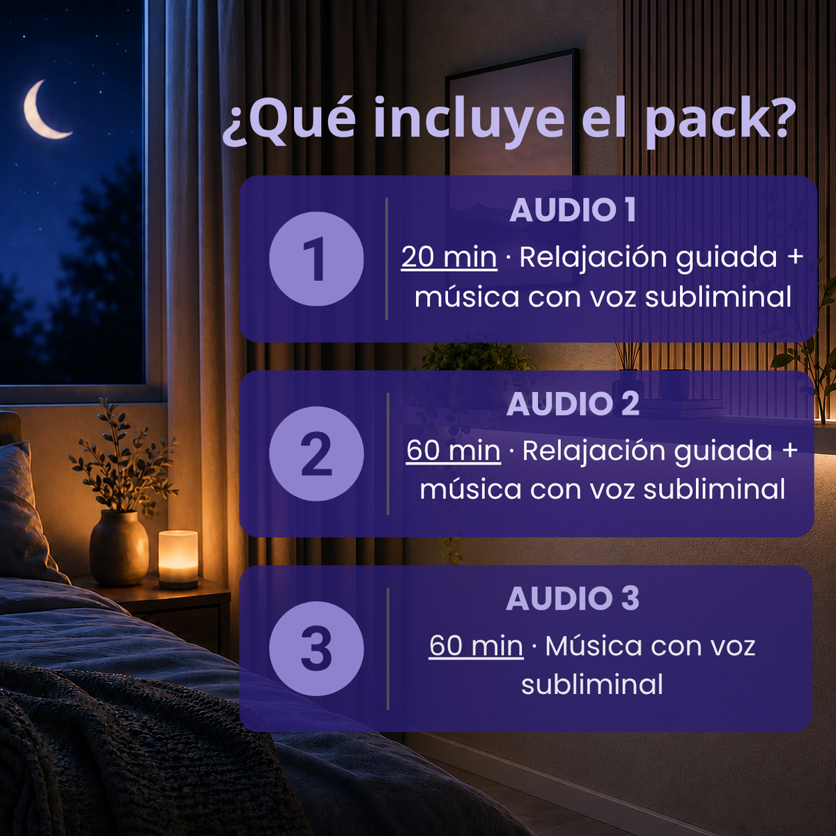 Pack sueño profundo